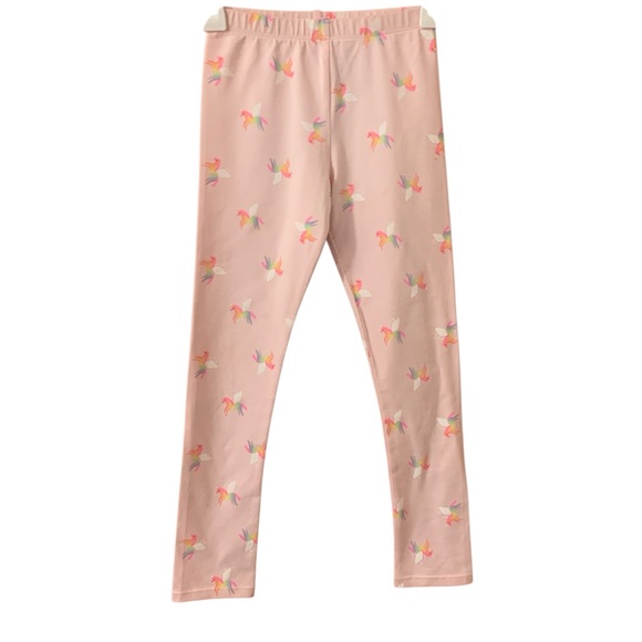 Cat & Jack Pink Leggings with Unicorn Design Girls 5T - Picture 1 of 4